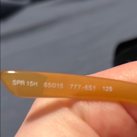 Prada Mustard Sunglasses with Black Case - Picture 7 of 7